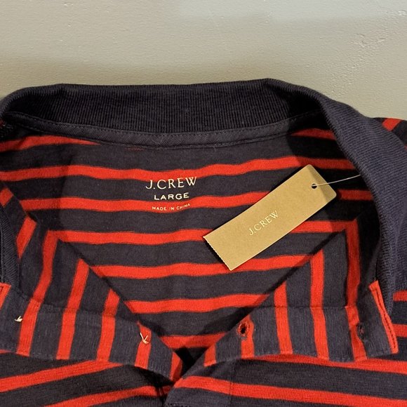 J. Crew men's large two button polo new with tag style 07646 - Picture 3 of 11